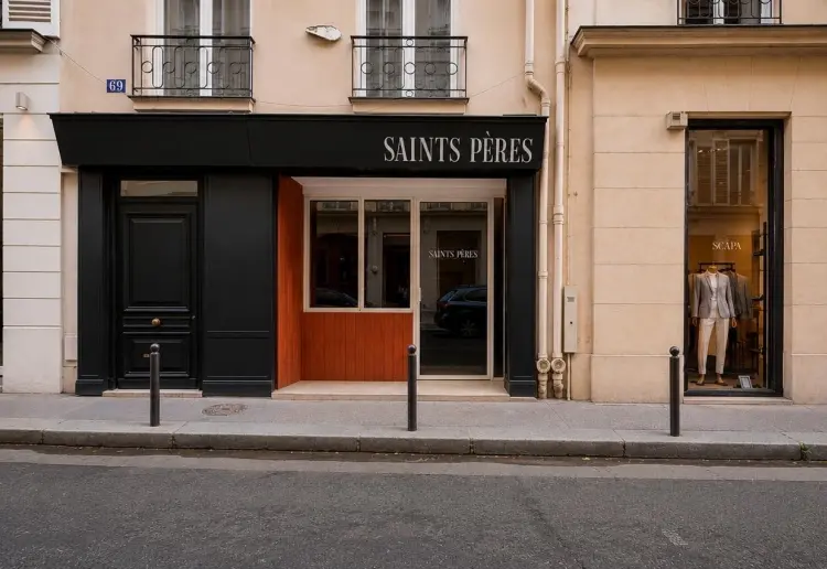 pop up store rue des Saints-Pères, Paris 6e