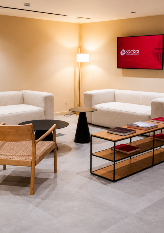 Espacio de Networking y Catering en el distrito financiero de Barcelona