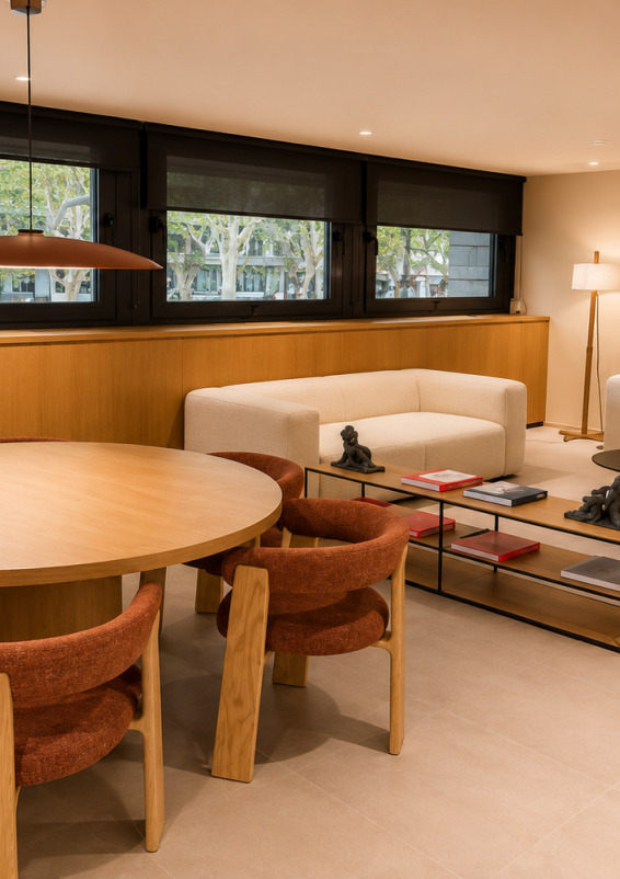 Salas de reuniones premium para 6–15 personas en Barcelona