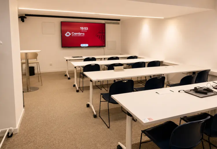 Professionelle Schulungsräume für 16–30 Personen in Barcelona