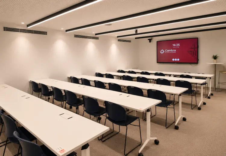 Professionelle Schulungsräume für 16–30 Personen in Barcelona