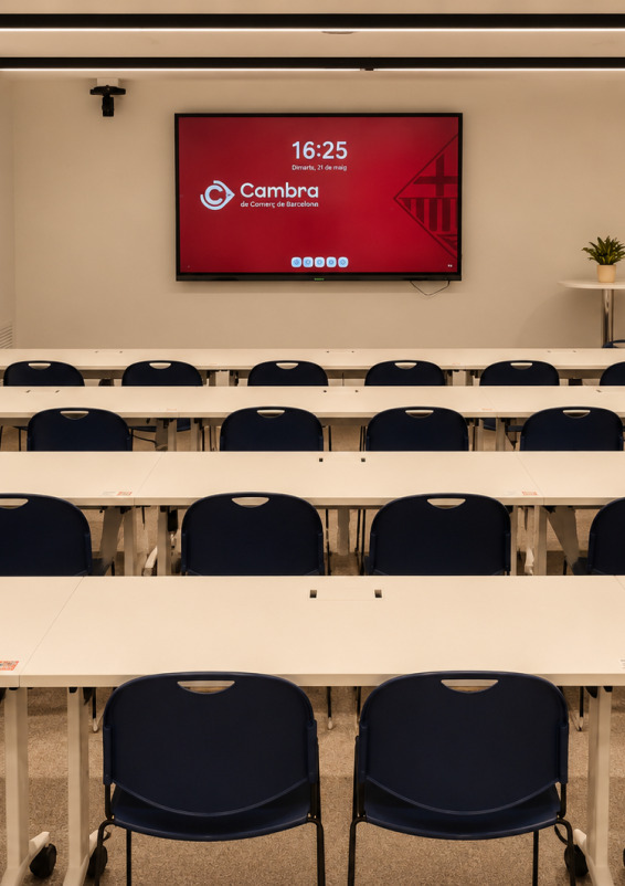 Professionelle Schulungsräume für 16–30 Personen in Barcelona