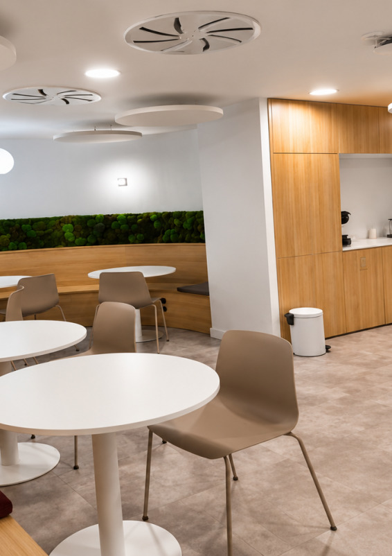 Espacio privado para comidas de empresa y cócteles en Barcelona