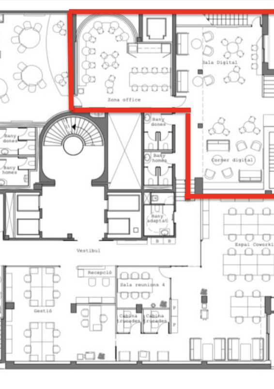 Espacio privado para comidas de empresa y cócteles en Barcelona