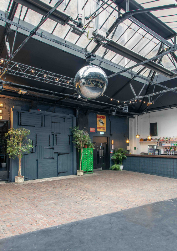Industrial Multi Story Nightclub
