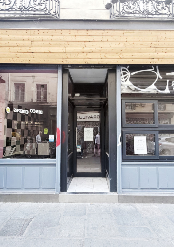 Pop-up space in the heart of Le Marais