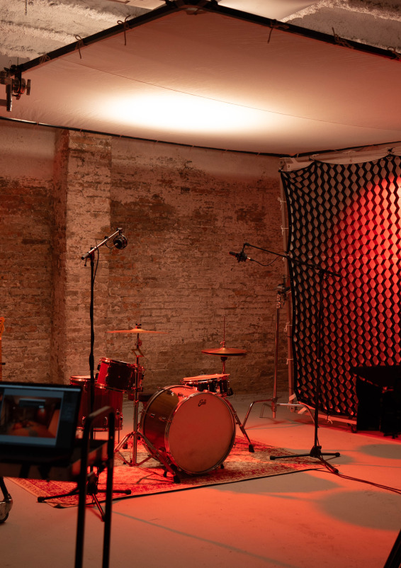 Plató,  Estudio de sonido