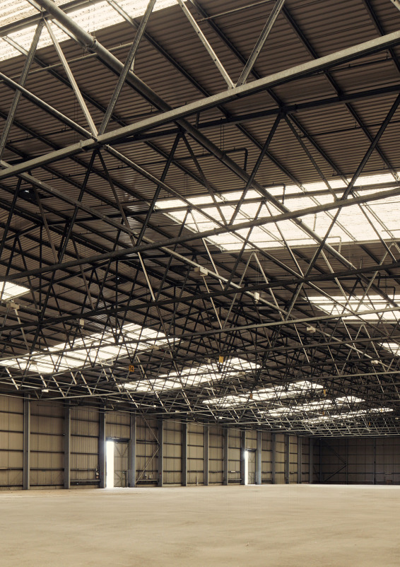 A vast warehouse overlooking the Thames