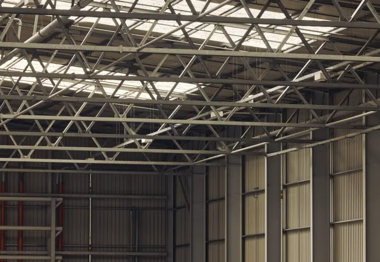 A vast warehouse overlooking the Thames