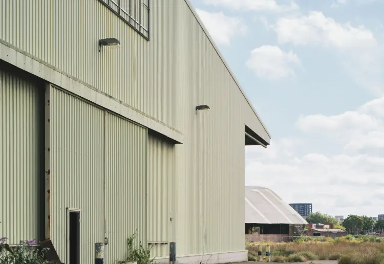 A vast warehouse overlooking the Thames