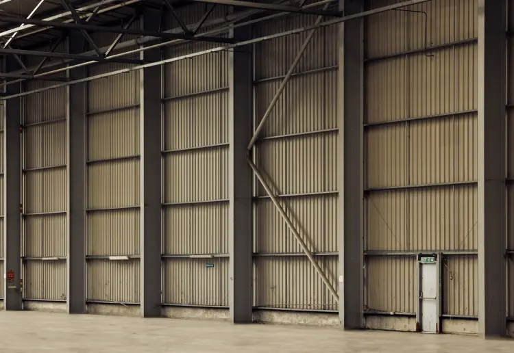 A vast warehouse overlooking the Thames