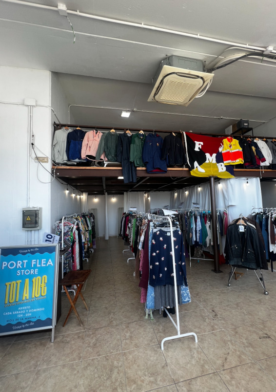 Showroom with amazing natural light and views of the marina