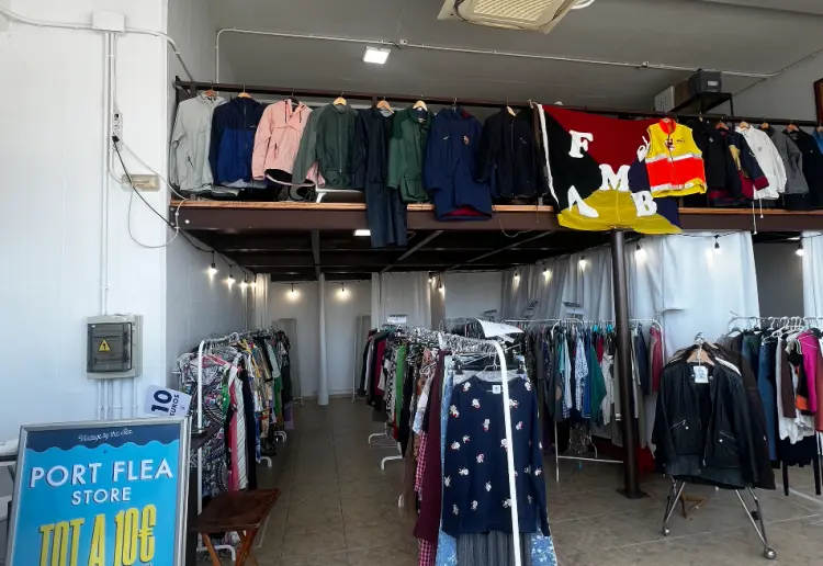 Showroom with amazing natural light and views of the marina