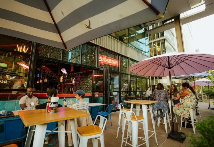 1985 Lower Manhatten inspired bar and grill