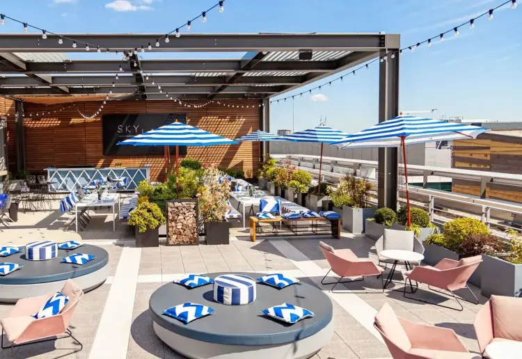 A stylish rooftop escape in Paddington with spectacular views of the London skyline
