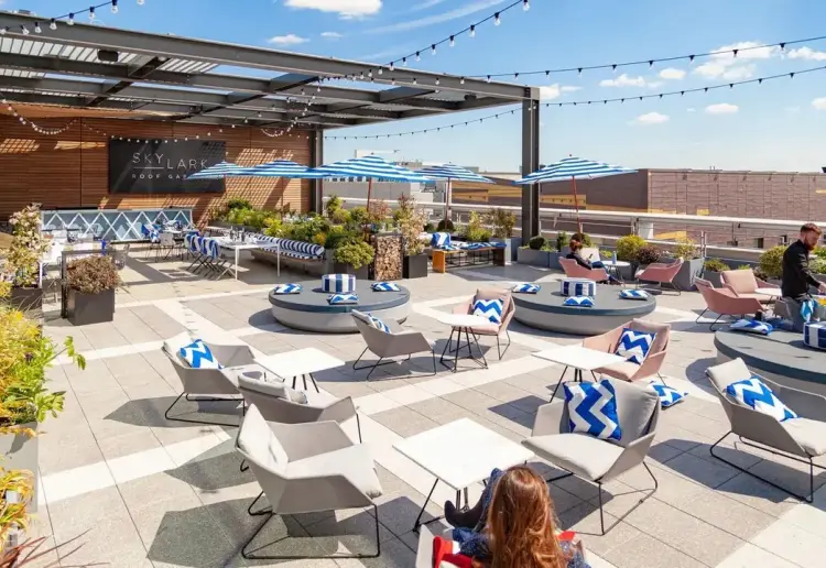 A stylish rooftop escape in Paddington with spectacular views of the London skyline