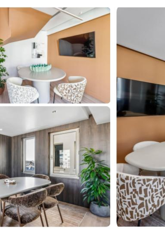 Superbe espace de 406m² avec terrasse, cuisine et vue sur le Sacré-Cœur