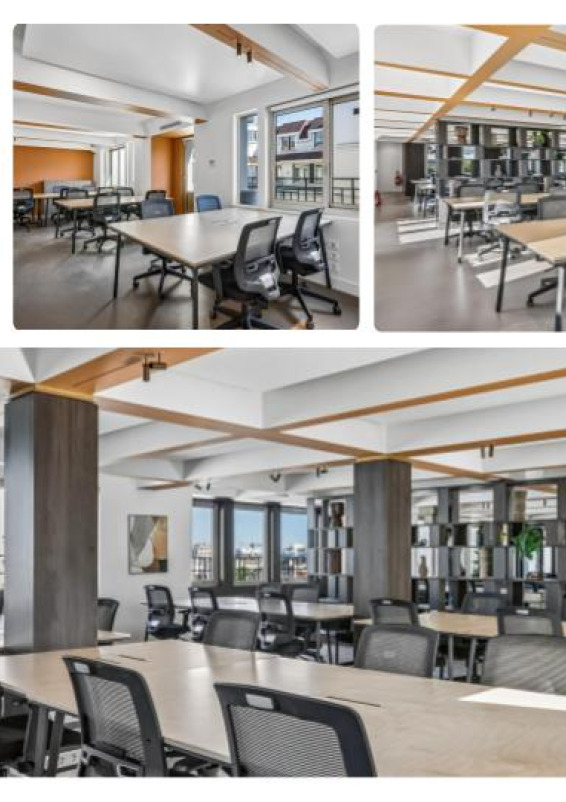 Superbe espace de 406m² avec terrasse, cuisine et vue sur le Sacré-Cœur
