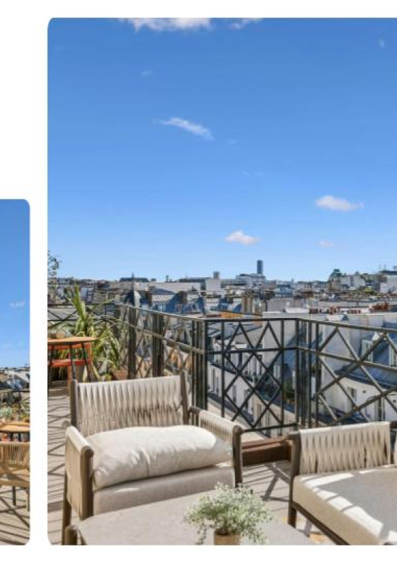 Superbe espace de 406m² avec terrasse, cuisine et vue sur le Sacré-Cœur