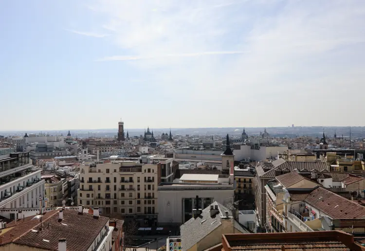 Ático con vistas en el centro de Madrid