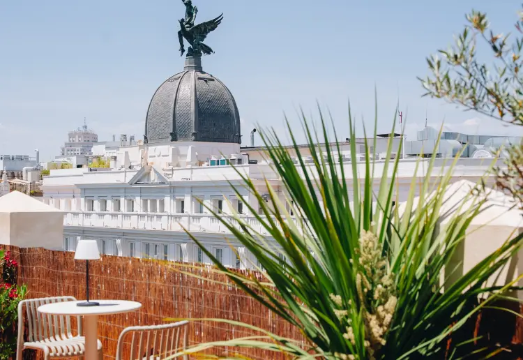 Ático con vistas en el centro de Madrid