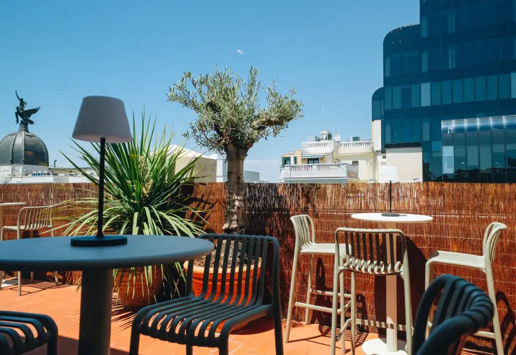Ático con vistas en el centro de Madrid
