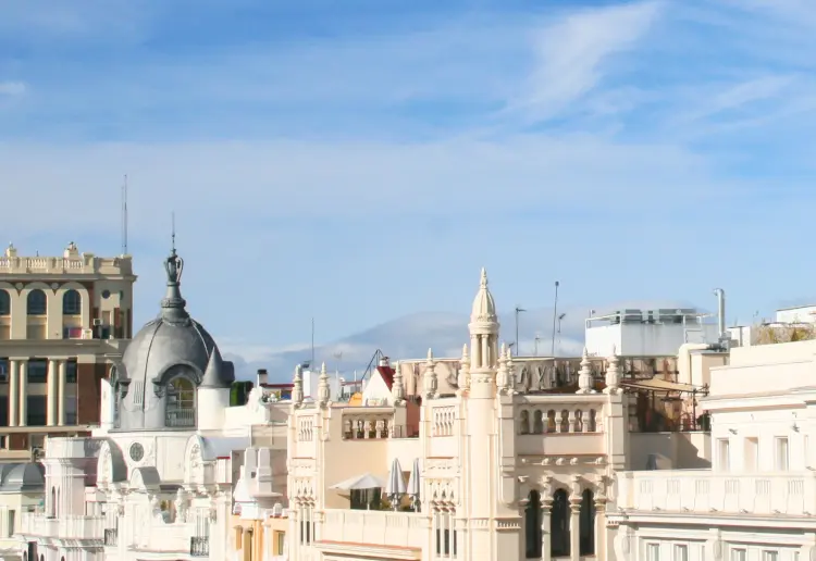 Ático con vistas en el centro de Madrid